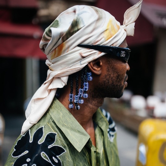ANNE KLEIN Elegant Floral Scarf - Picture 12 of 14